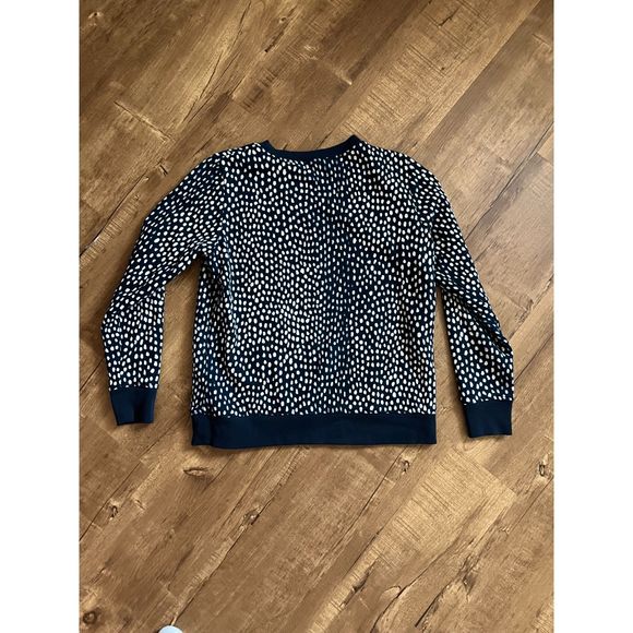 ⭐️3️⃣ for $20 ⭐️ J. Crew polk dots Printed Crewneck Sweatshirt - Picture 3 of 4
